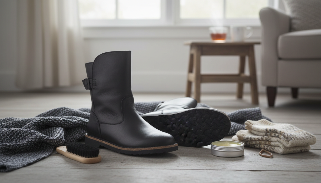 Birkenstock Women’s Black Leather Boots: Fit & Care