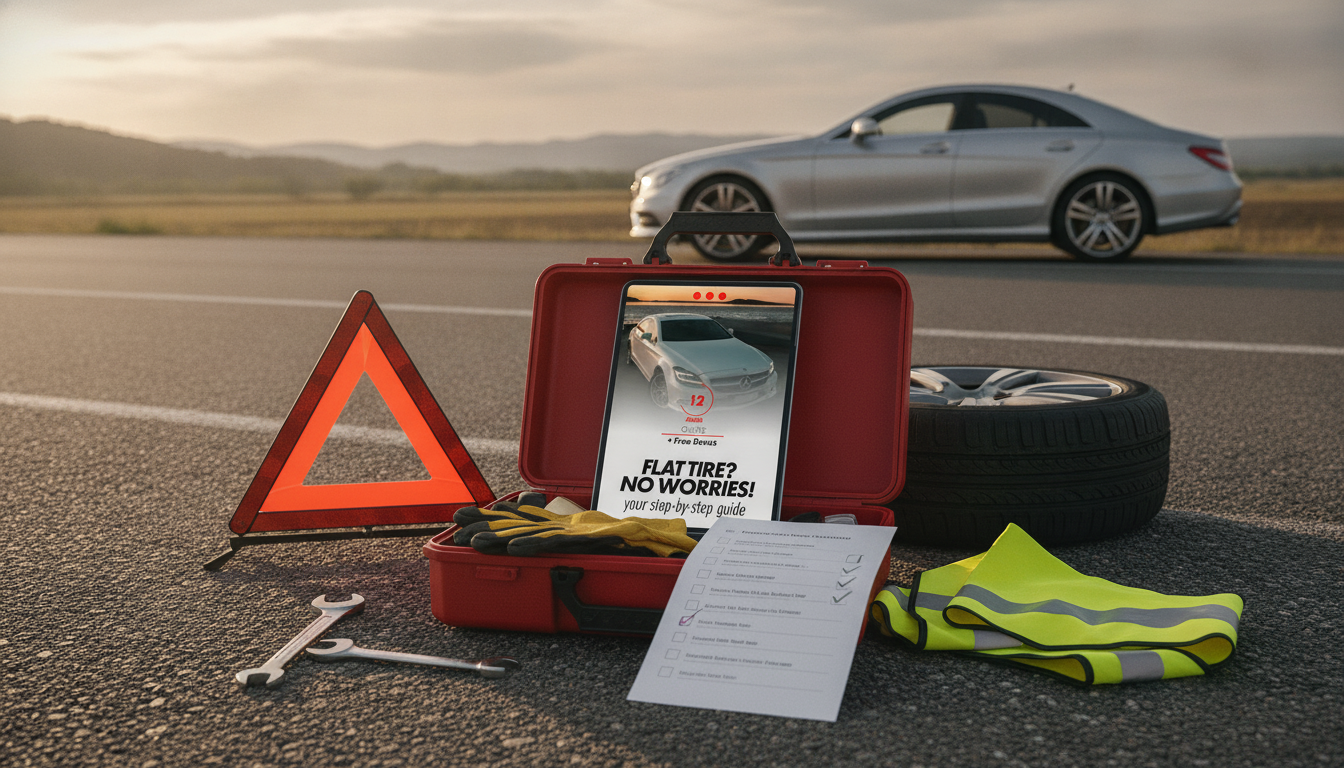 Change a Flat Tire Safely: Steps + Printable Checklist