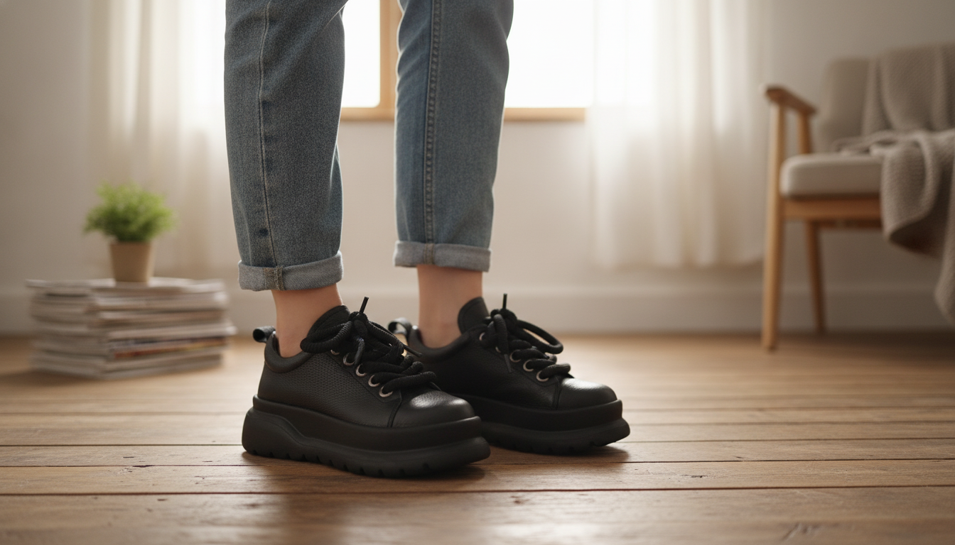 Leather Platform Lace-Up Women’s Shoes: Fit & Style Guide