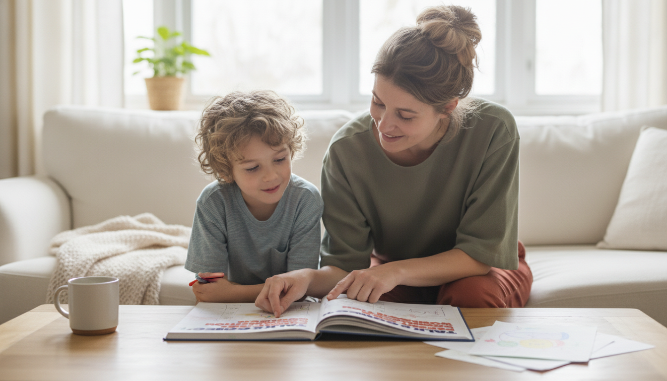 Talk & Connect Workbook: Calmer Parent-Child Talks