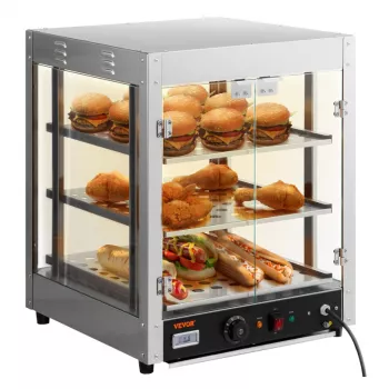 3-Tier Countertop Food Warmer: Adjustable Heat Guide
